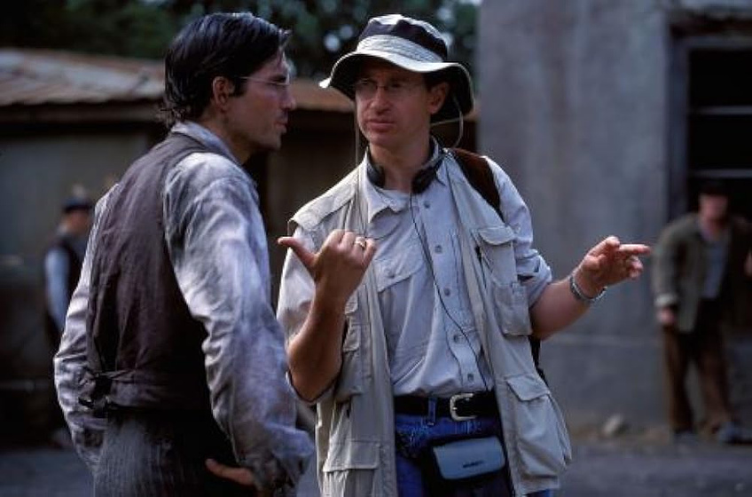 Jim Caviezel y Paul Feig en la-fuerza-del-valor (Imagen del rodaje)