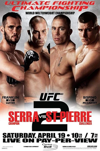 Poster de UFC 83: Serra vs. St-Pierre 2
