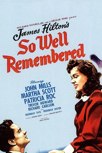 Poster de So Well Remembered