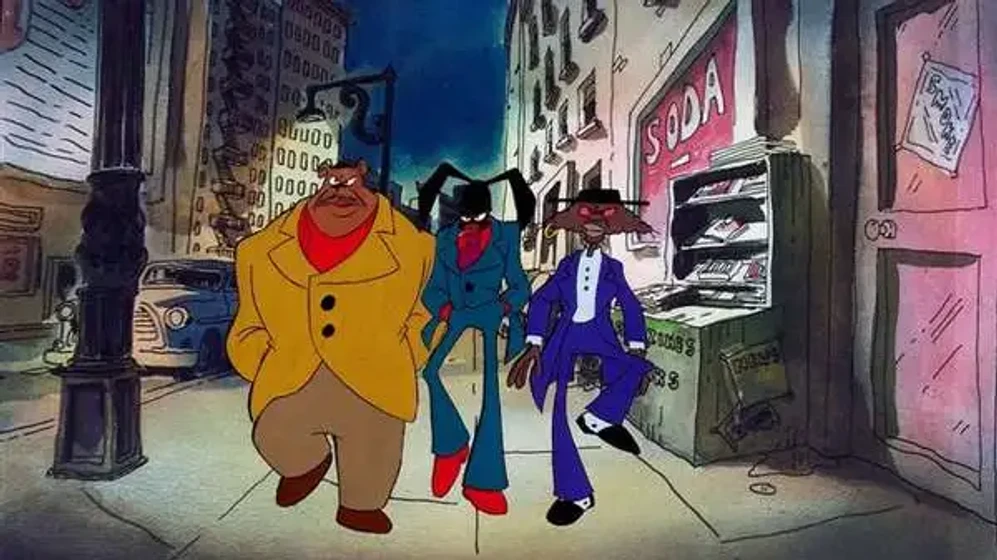 Imagen de coonskin-street-fight