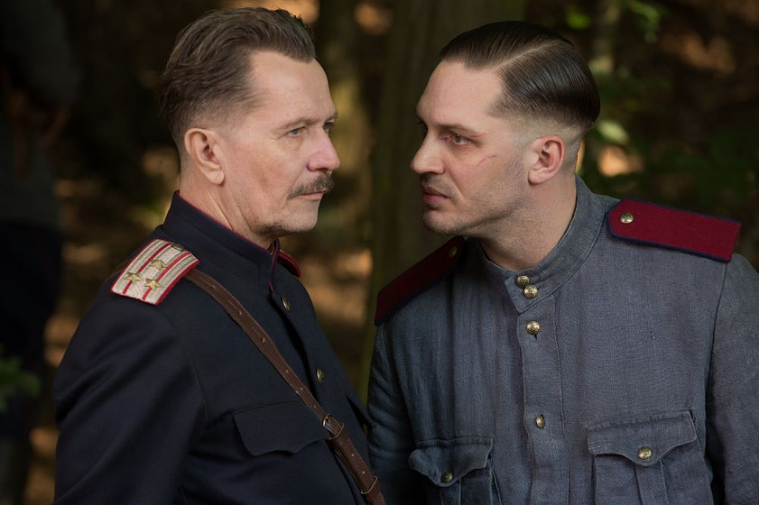 Gary Oldman y Tom Hardy en El Niño 44