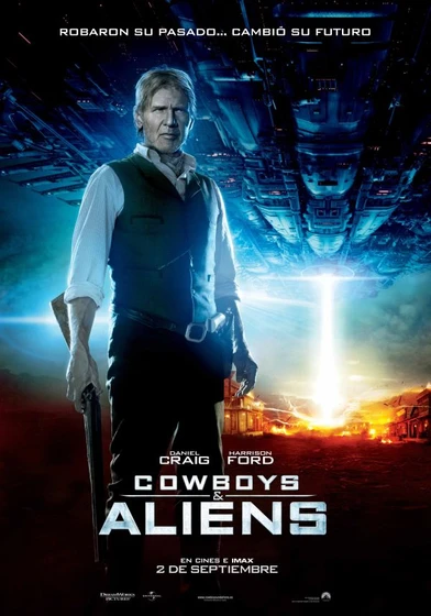 Imagen de cowboys-aliens (Cartel promocional)