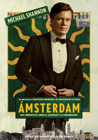 Imagen de Amsterdam (Cartel personajes español)