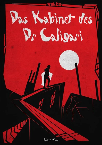 Imagen de el-gabinete-del-dr-caligari (Cartel alemán)