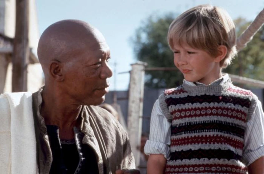 Morgan Freeman y Guy Witcher en La Fuerza de Uno