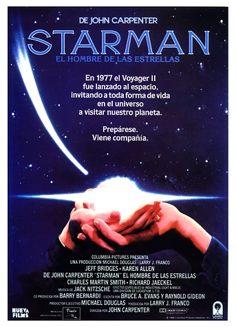 Poster de Starman, el Hombre de las Estrellas
