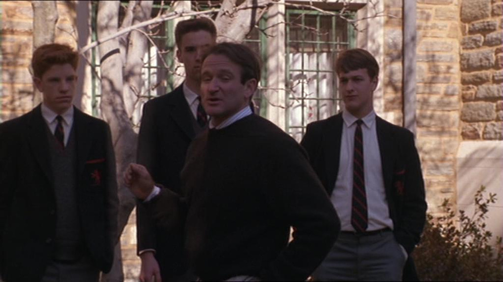 Robin Williams en El Club de los Poetas Muertos