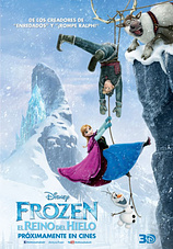poster of movie Frozen. El Reino del Hielo