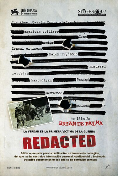 Imagen de Redacted (Cartel)