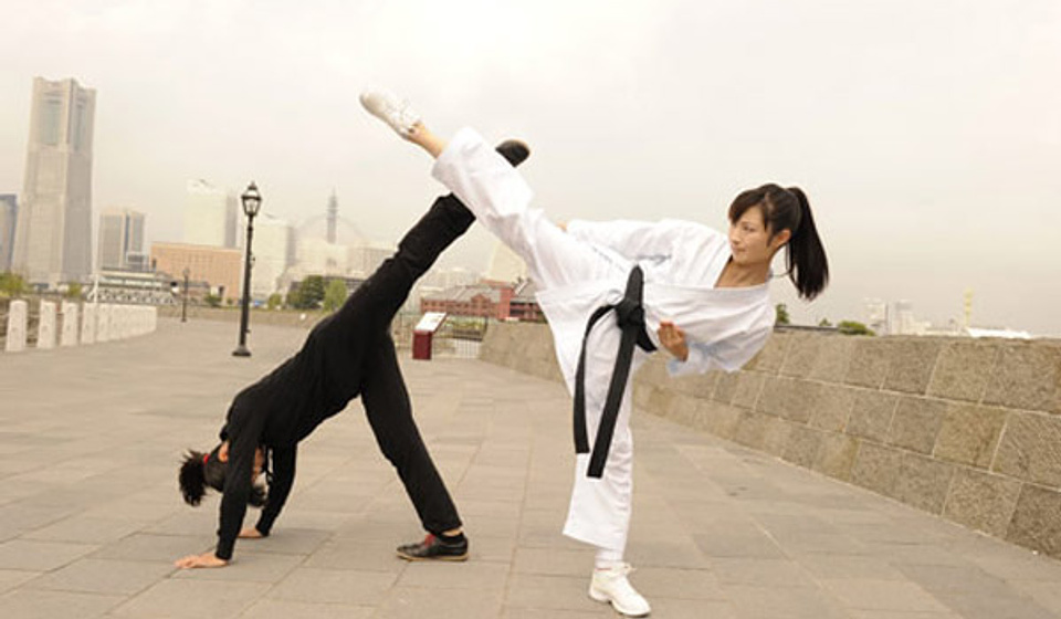 Rina Takeda en K.G. (Karate Girl)