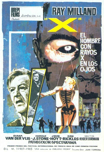 Poster de El Hombre con rayos X en los ojos