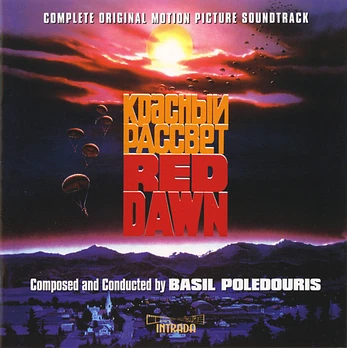 Carátula de la banda de sonido de Amanecer Rojo