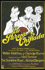 poster of movie La Pareja Chiflada