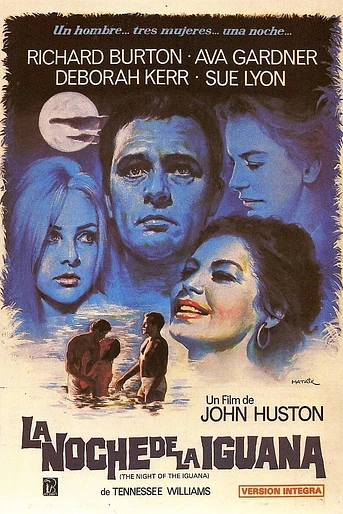 Poster de La Noche de la Iguana