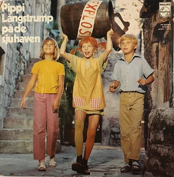 Carátula de la banda de sonido de Pippi en la Isla de Taka-Tuka