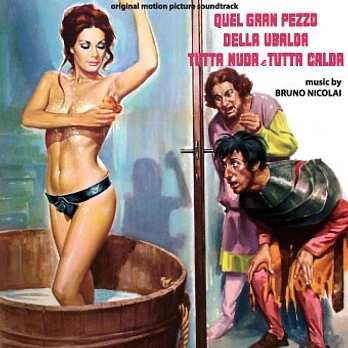 Carátula de la banda de sonido de Quel gran pezzo dell'Ubalda tutta nuda e tutta calda