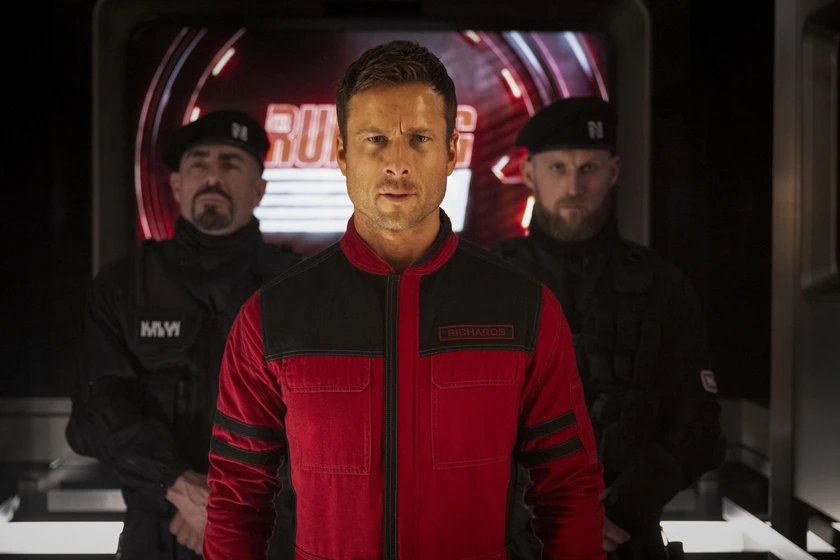 Glen Powell en The Running Man