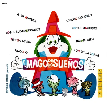 Carátula de la banda de sonido de El Mago de los Sueños