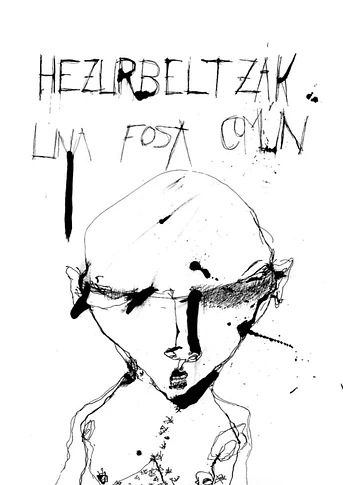 Poster de Hezurbeltzak, una fosa común
