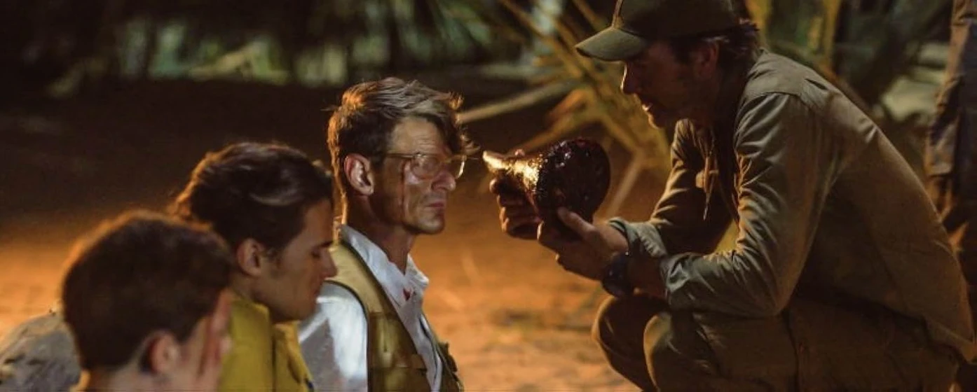 Jerry O'Connell, Philip Winchester, Isabel Bassett y Michael Johnston en en-peligro-de-extincion