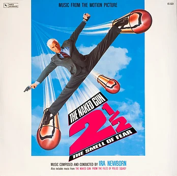 Carátula de la banda de sonido de Agárralo como puedas 2 1/2: el aroma del miedo