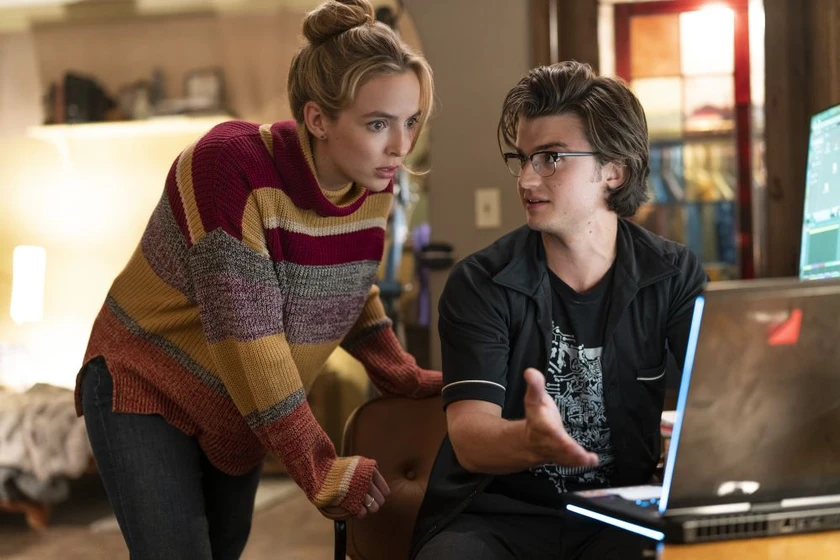 Joe Keery y Jodie Comer en free-guy