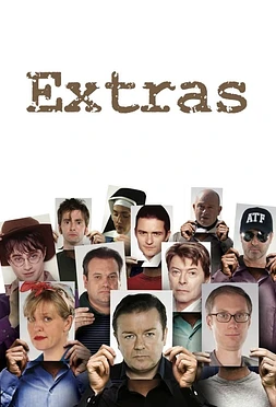 poster for the season 1 of Extras