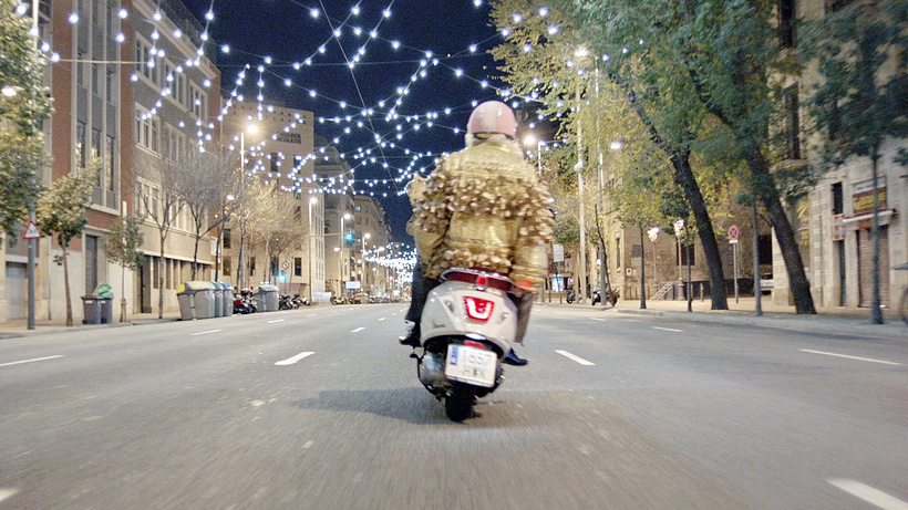 Imagen de Barcelona, noche de invierno