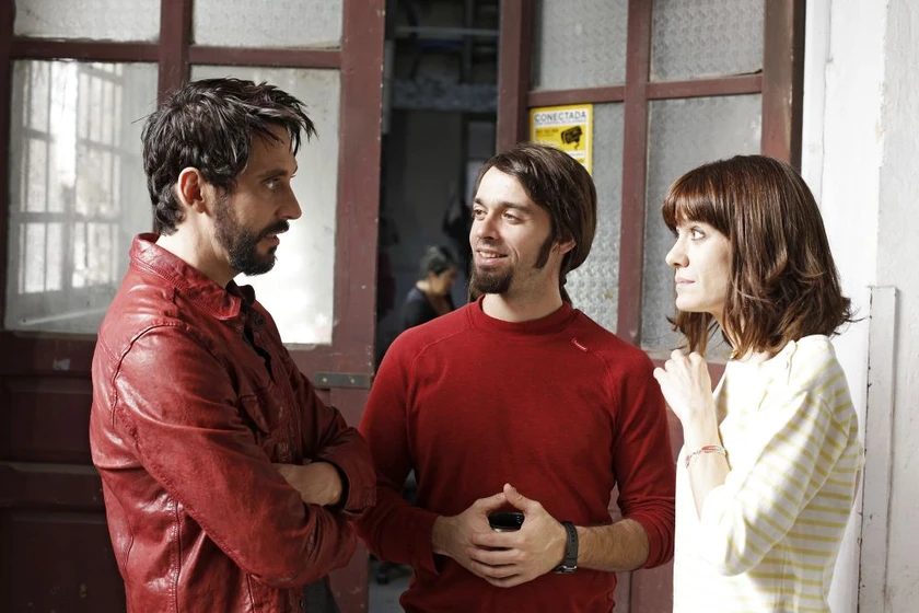 Alexandra Jiménez, Paco León y Alberto Amarilla en embarazados