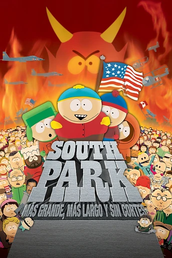 Poster de South Park: más grande, más largo y sin cortes