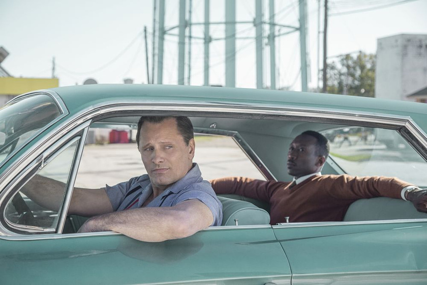 Viggo Mortensen y Mahershala Ali en Green Book