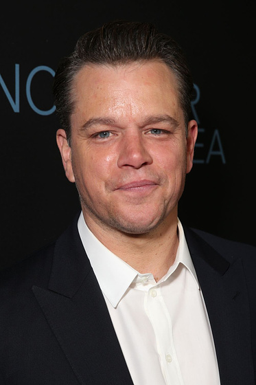 Matt Damon en Manchester frente al mar (Premiere en Los Angeles. 2016)