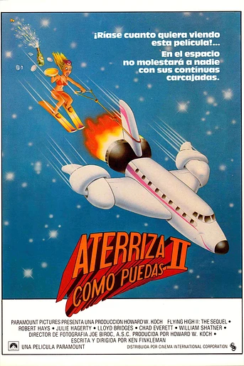 Poster de Aterriza como puedas II