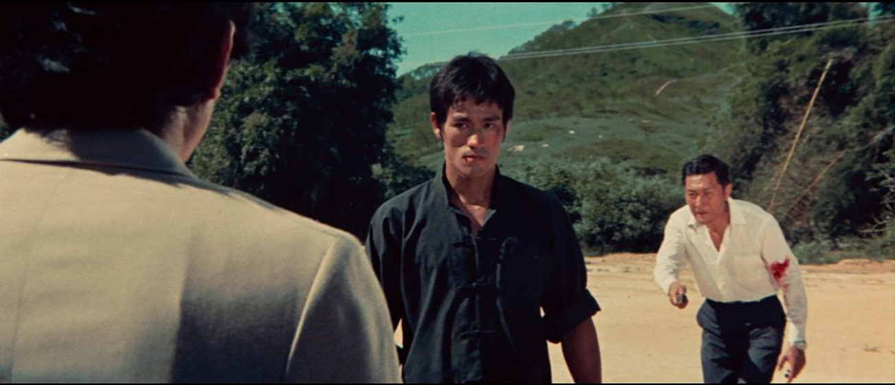 Bruce Lee en El Furor del dragón