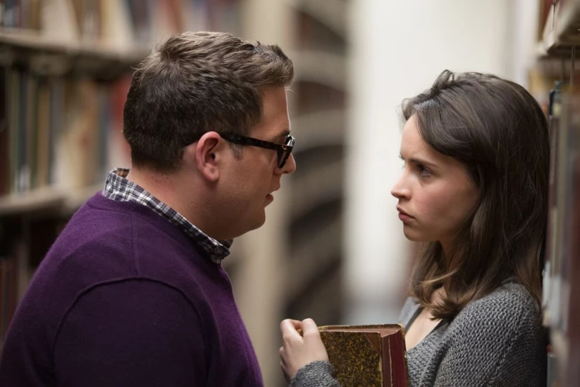 Jonah Hill y Felicity Jones en una-historia-real
