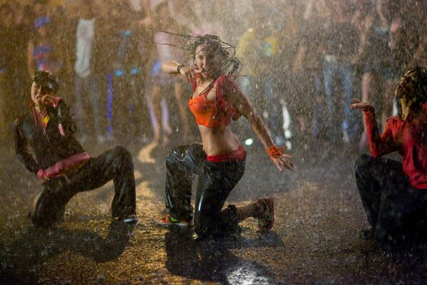 Briana Evigan, Danielle Polanco y Mari Koda en Street Dance (Step Up 2)