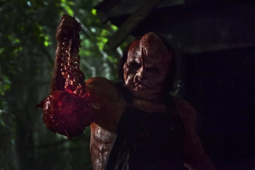 Kane Hodder en Hatchet III