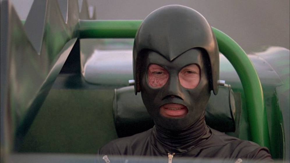 David Carradine en La Carrera de la Muerte del Año 2000
