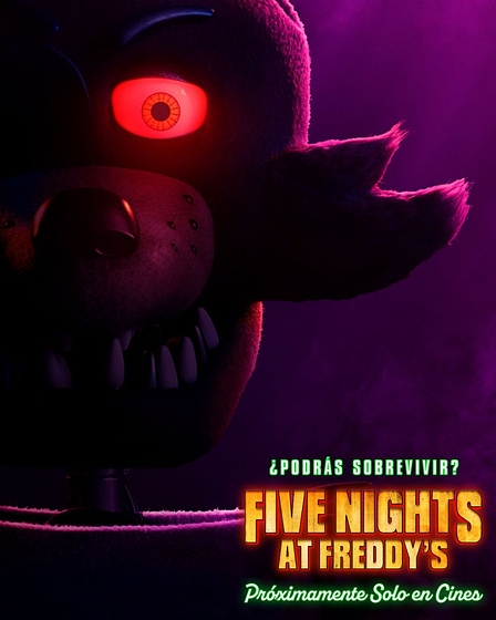 Imagen de Five Nights at Freddy's (Cartel personajes español)