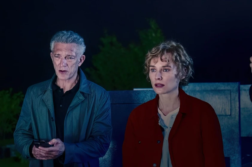 Vincent Cassel y Diane Kruger en los-sudarios