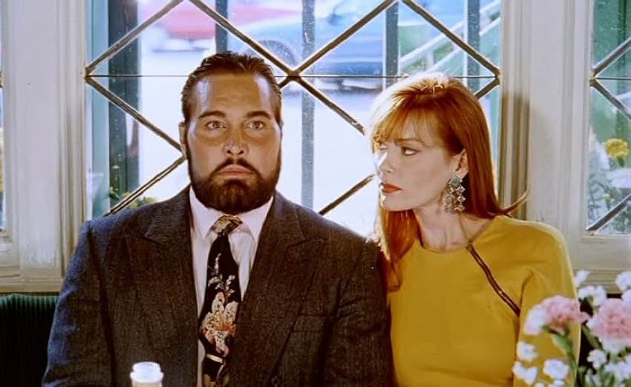 Robert Z'Dar y Krista Lane en Samurai Cop
