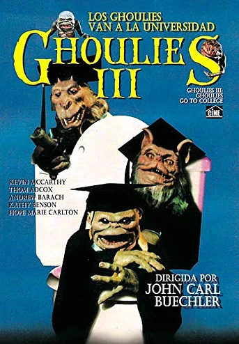 Poster de Ghoulies III: Los Ghoulies van a la Universidad
