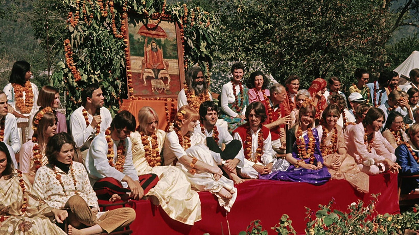 Imagen de The Beatles y La India