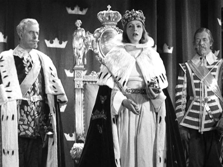 Greta Garbo en La Reina Cristina de Suecia