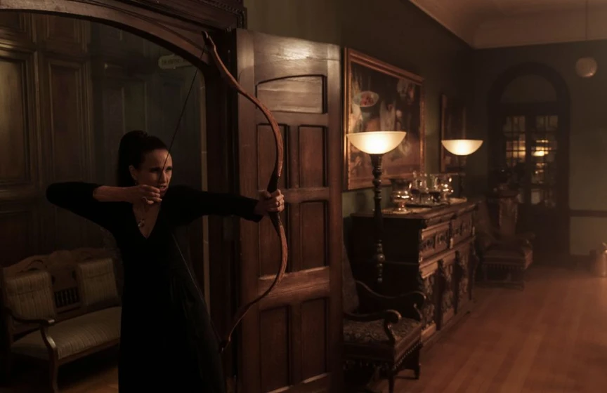Andie MacDowell en noche-de-bodas