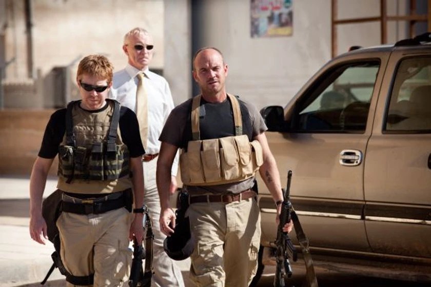 John Bishop [I] y Mark Womack en route-irish
