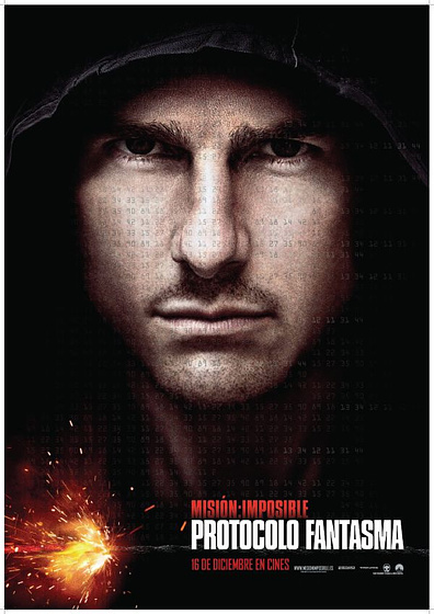 Imagen de Misión: Imposible. Protocolo fantasma (Cartel teaser)