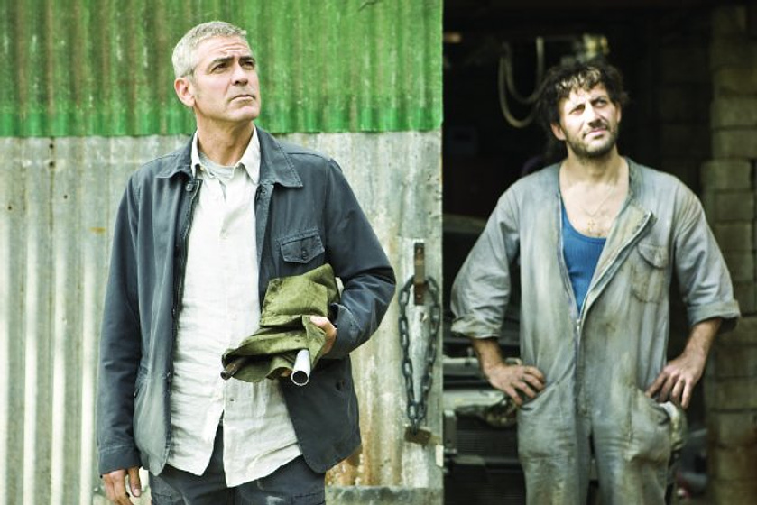 George Clooney y Filippo Timi en El Americano