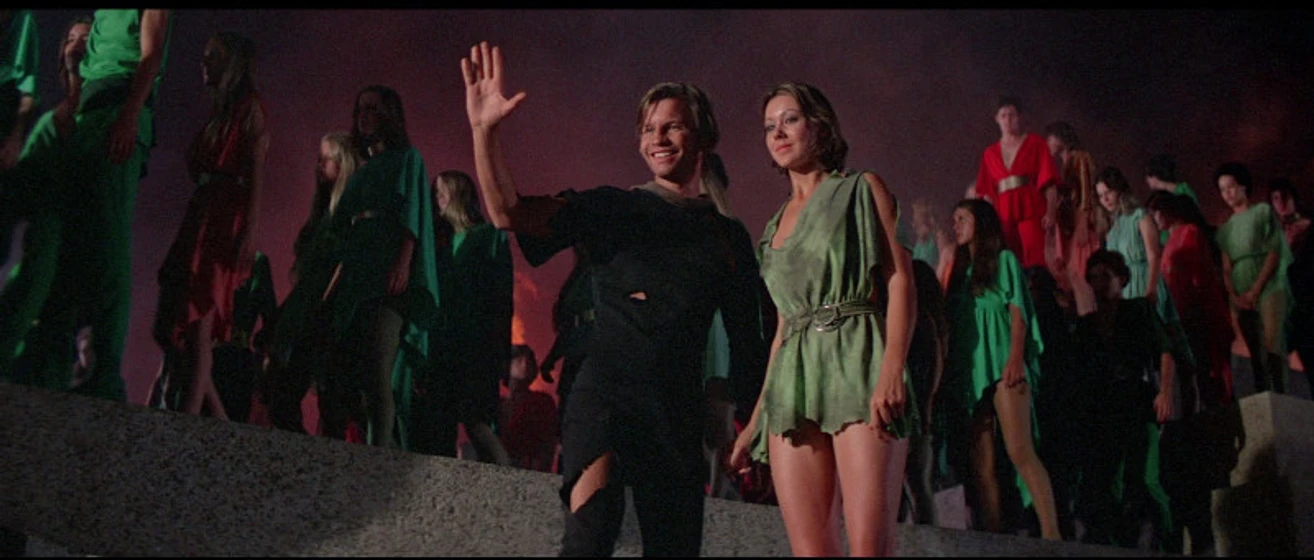Michael York y Jenny Agutter en La Fuga de Logan