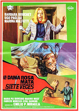 poster of movie La Dama rosa mata siete veces